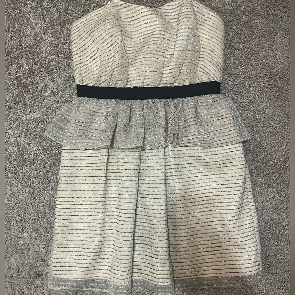 BCBG strapless dress